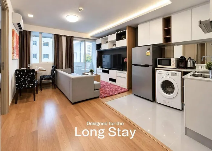 Appartement Contemporary Premier 1br - Ultra Fast Wifi - Bts Nana *