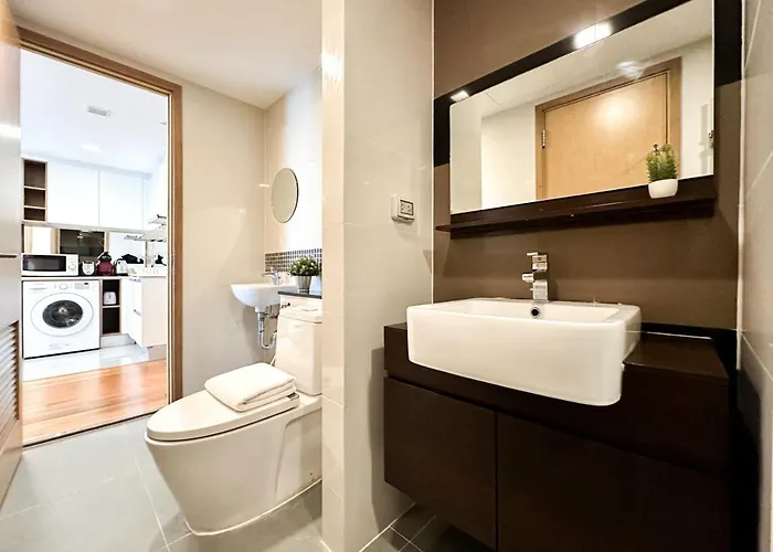 Contemporary Premier 1br - Ultra Fast Wifi - Bts Nana Bangkok